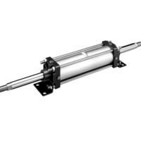 CP665DR　Double rod type Oilless enclosed cylinders