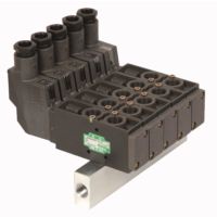 Manifold Type　454 Series　5-Port Solenoid Valves　Individual exhaust