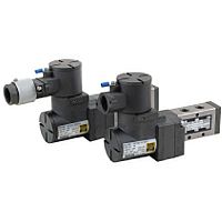 454 Series 5-Port Solenoid Valves