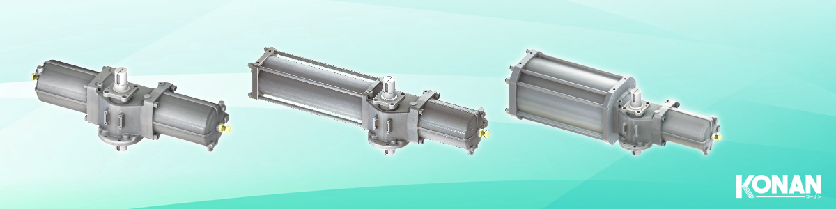 TW3 SERIES Pneumatic rotary actuator